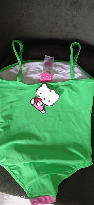 strój kąpielowy jednoczęściowy Hello Kitty NOWY  z metką 116 122