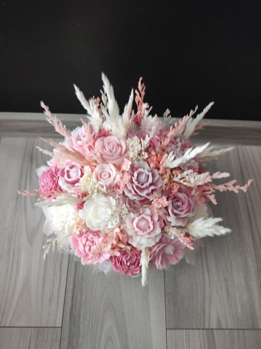 Flower boxy świece sojowe różne okazje