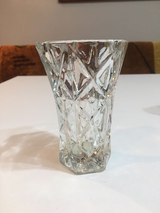 Wazon kryształowy prl