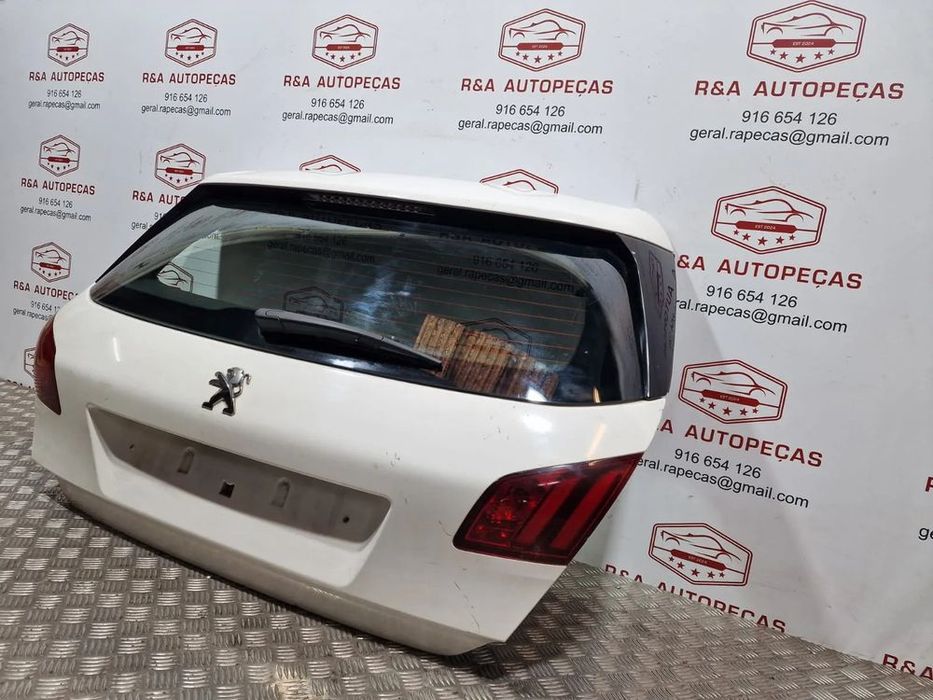 Tampa da Mala Peugeot 308 2015 carro 5 portas