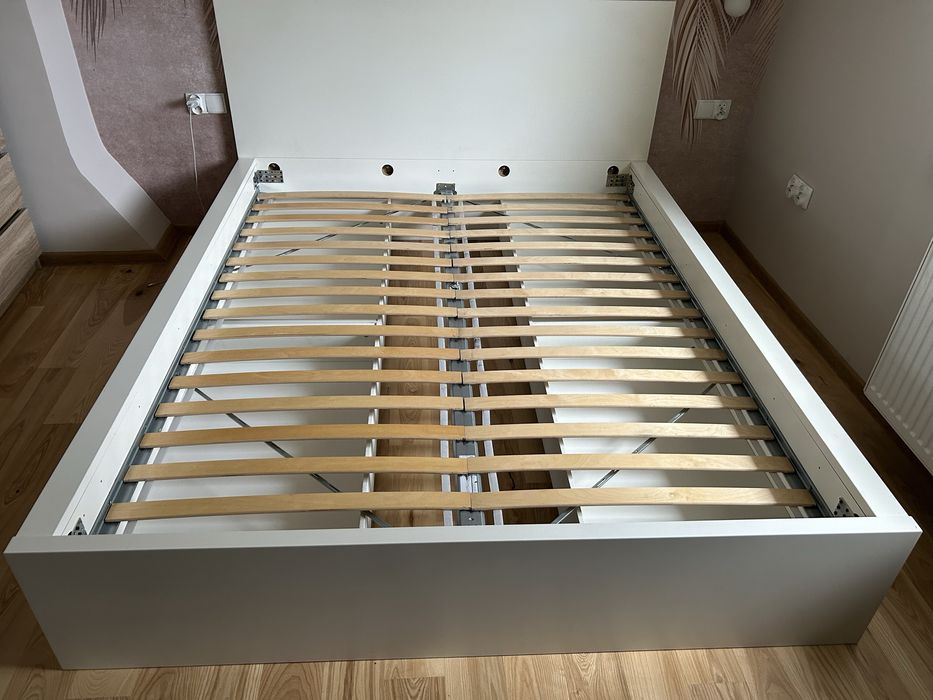 Łóżko 160x200 ikea malm 4 szuflady
