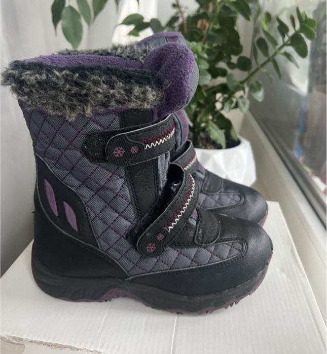 Теплющі Зимові чоботи спожки  19 см по устілці