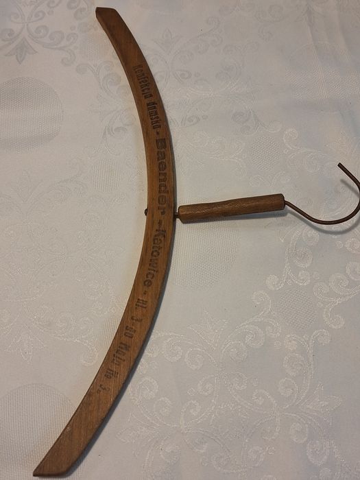 Antyk stary wieszak drewniany Katowice Wodzisław
