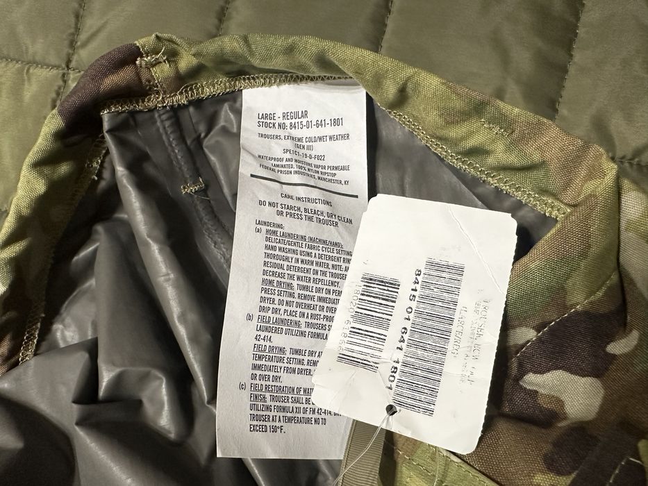 Штани,ecwcs,level 6,multicam,gore tex,L-R