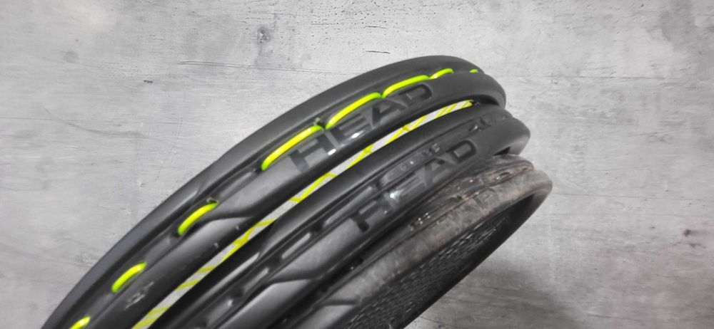 3 rakiety Head Speed Pro, Graphene, 315gr, L3, Black edition