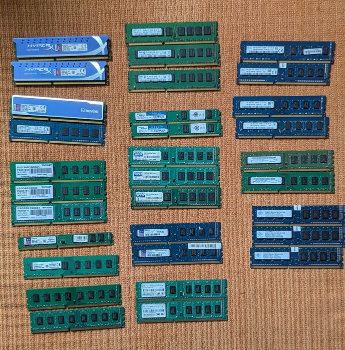 Пам'ять DDR3 4 2 gb Kingston Patriot Golden Memory Good Ram Hynix