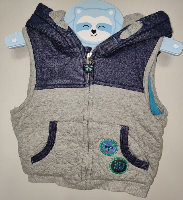 Bezrękawnik/ ocieplacz rozmiar 80