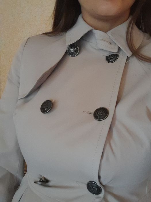 Тренч укорочений тепла весна/осінь