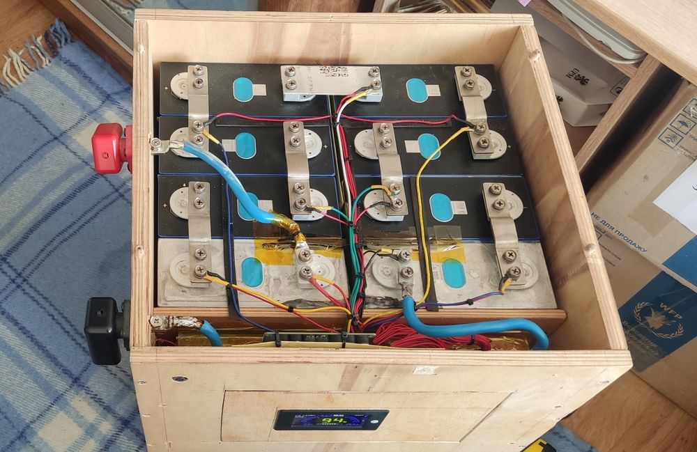 Аккамулятор LIFEPO4 24V Eve LF280K v3 - 280Аг 7.2kWt.