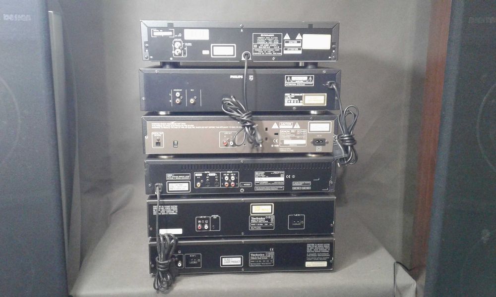 TECHNICS ,denon, philips ,pioneer zestaw stereo cd