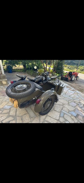 Dnepr sidecar kmz 750 cc de 1962