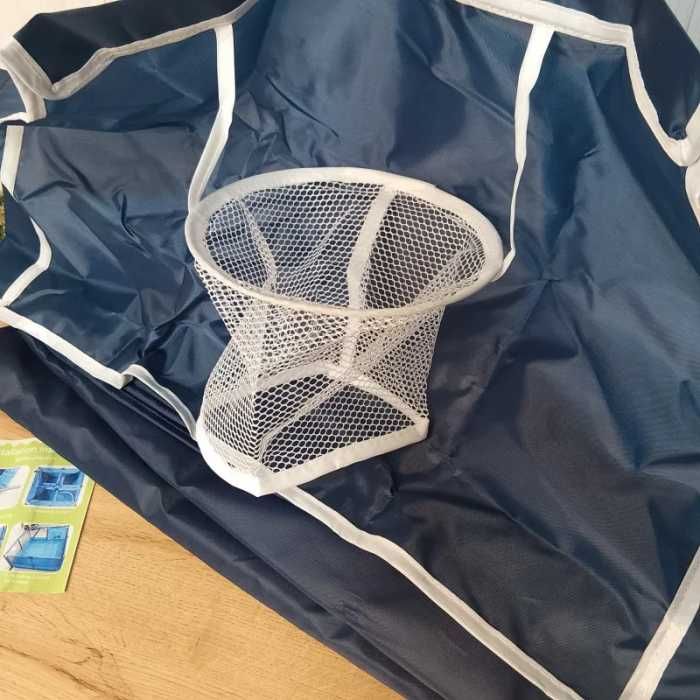 Манеж детский 126х109х65,5 см темно-синий. Дитячий манєж /сухий басейн