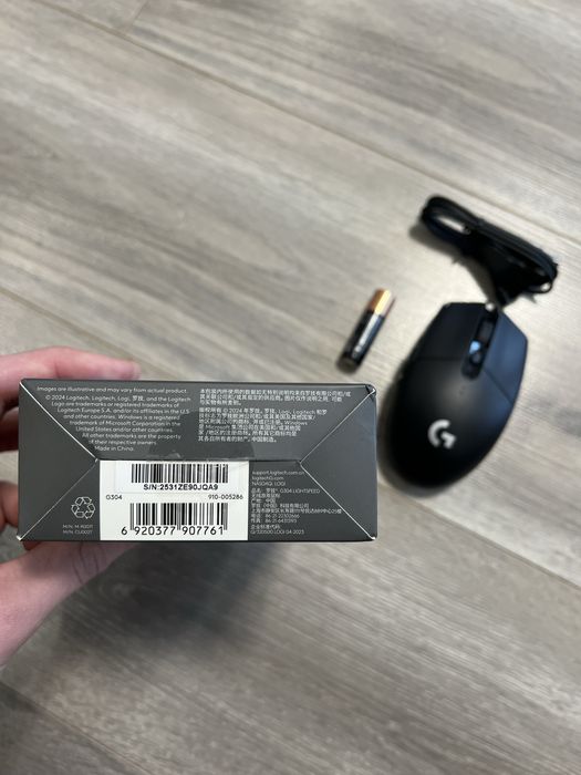 Мишка Logitech G304 (G305) Lightspeed Black (910-005286) ОРИГІНАЛ