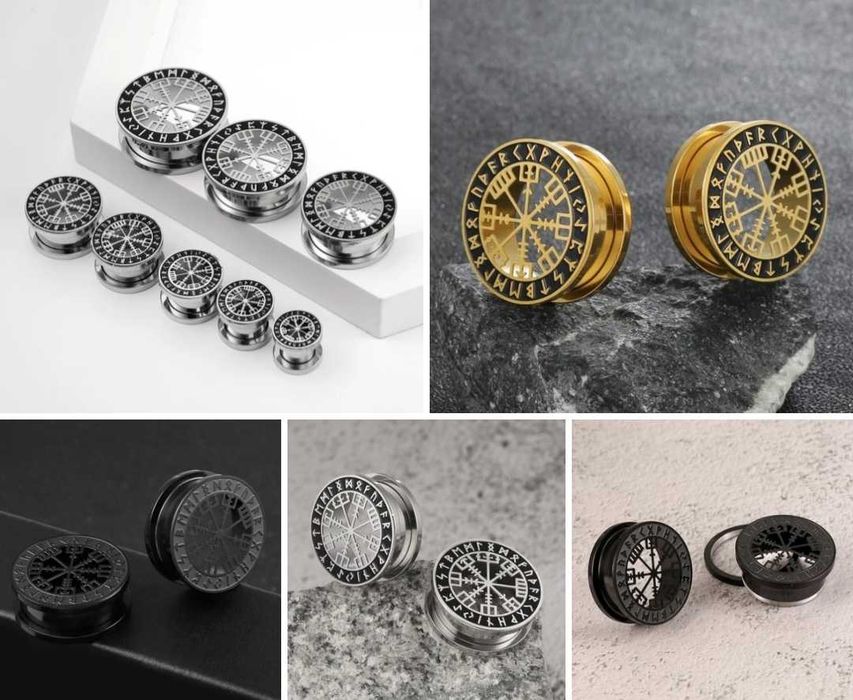 Piercings brincos plugs tuneis argolas janelas de orelha exclusivos