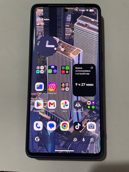 Google Pixel 7 Pro 128gb Hazel soft unlock (АКБ 91%)