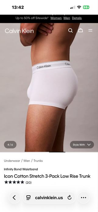Труси Calvin Klein чоловічі.