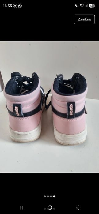 Buty sprandi dziewczęce
