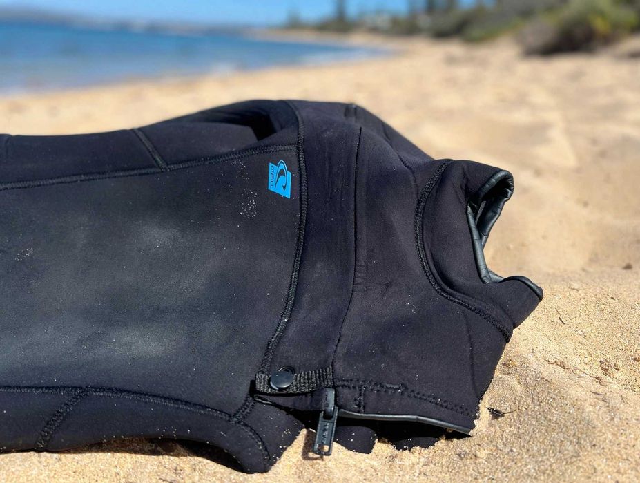 Fato Sutf Criança O'Neill modelo Hyperfreak 4/3 mm + Chest Zip, tamanho 12 anos.