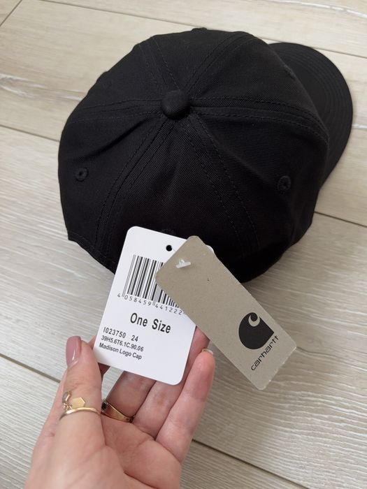 Кепка Carhartt / кепка кархарт чорна