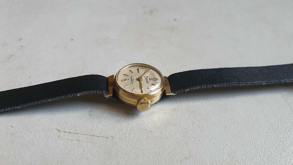 primato - złoto - zegarek złoty