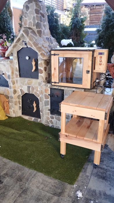 Drewniana wędzarnia elektryczna w wersji MINI