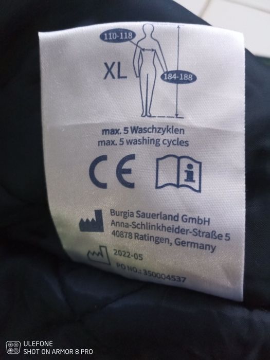 Светоотражающая теплая куртка повышенной видимости р.52