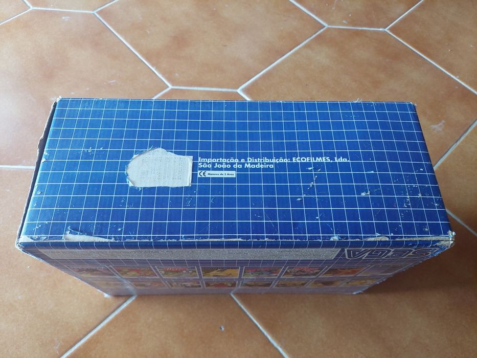 Master System iii Compact na caixa
