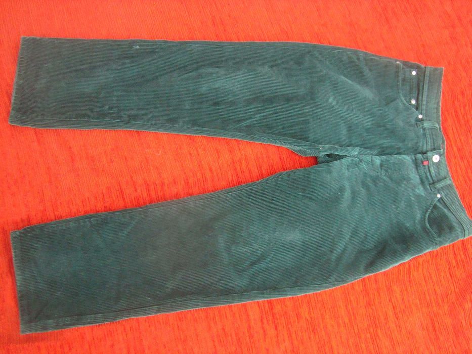 spodnie Pierre Cardin roz M- 34/30-sztruksy Super