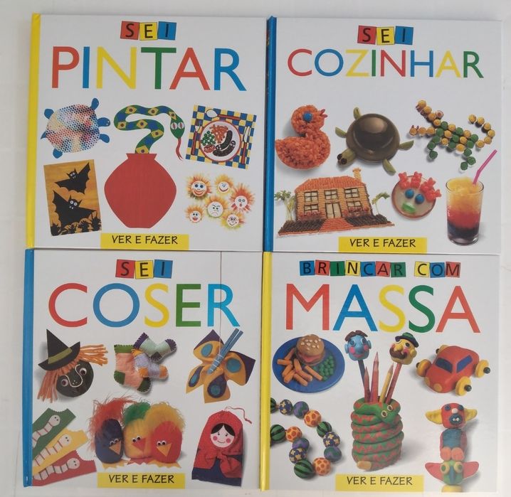 Ver e fazer - I e II séries - cada série tem 8 livros novos na caixa