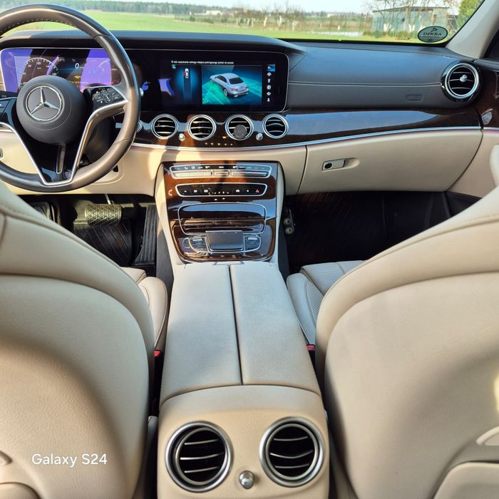 Mercedes E300D 265km diesel 2022r wynajem