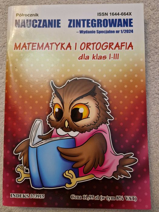 Matematyka i ortografia dla klas I-III, książeczka edukacyjna
