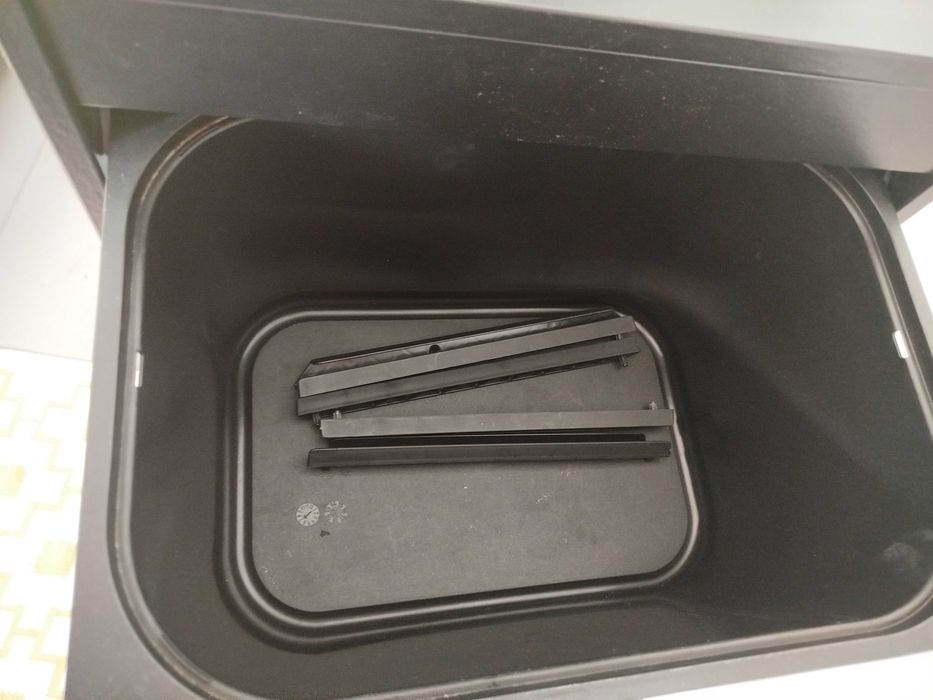 TROFAST Comb arrumação c/caixas em preto