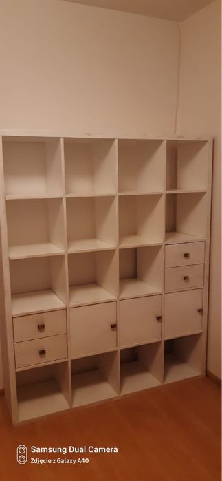 Regał biały Ikea