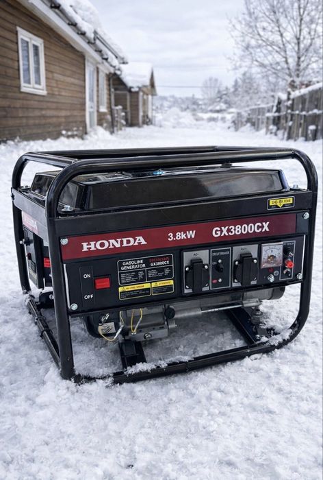 Генератор Газ/Бензин HONDA, 3.5 кВт з мідною обмоткою.
