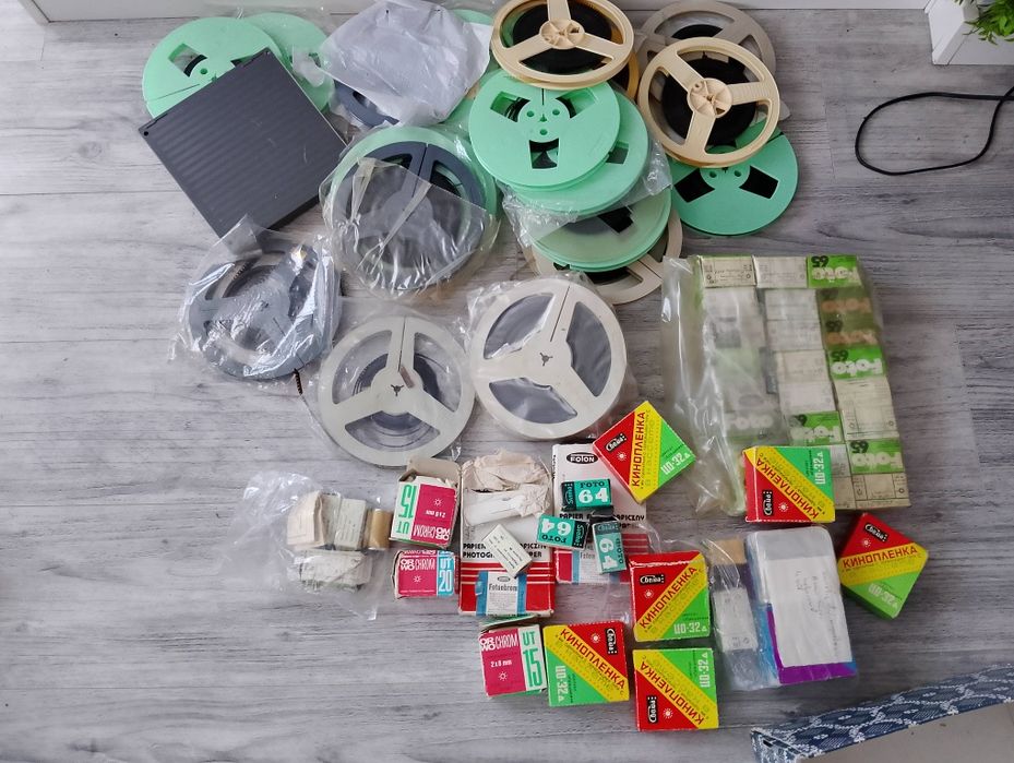 Stare zdjęcia szpulowe filmy negatywy klisze stare fotografie do wywoł