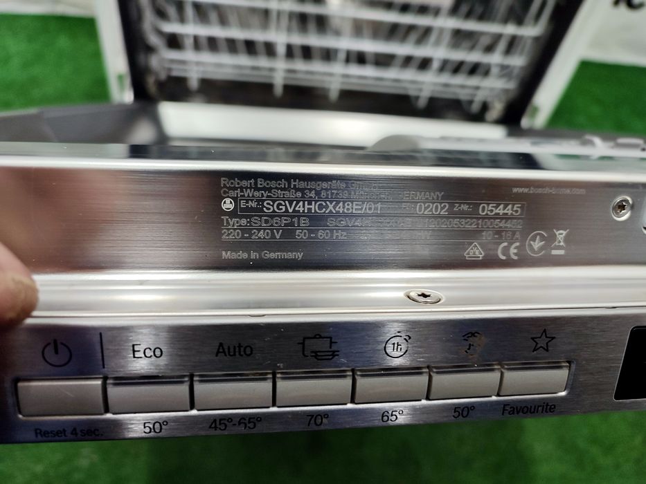 Вбудована  посудомийна машина Bosch Serie 4 SilencePlus 2022 3 кошики