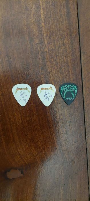 Palhetas de Metallica