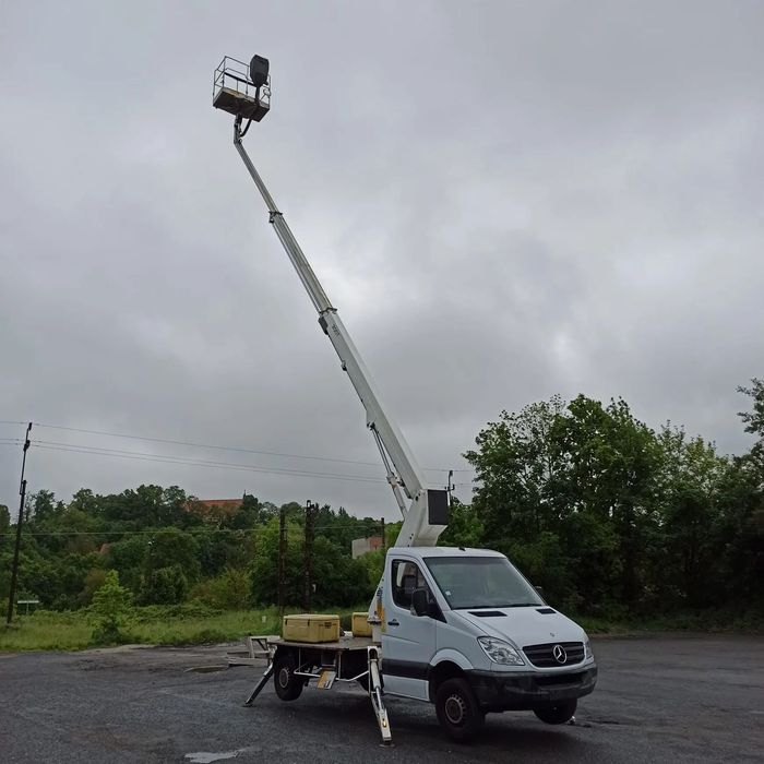 Mercedes-Benz SPRINTER  podnośnik koszowy GSR 22m 47tys km f.v. kat.B udt
