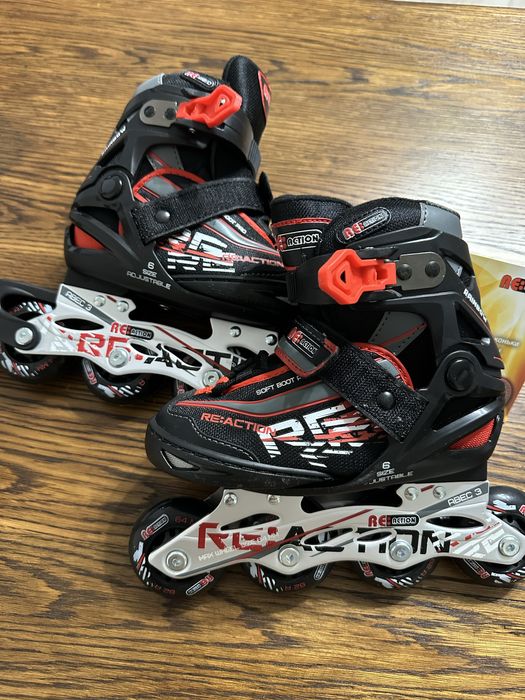 Нові роликові ковзани reaction, ролики 26-31