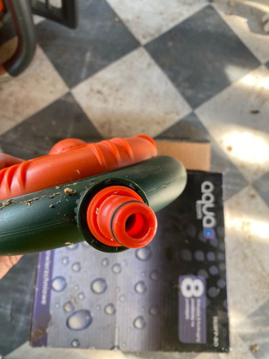 Rozpryskiwacz spryskiwacz do wody ogrodu wąż 8 funkcji zraszacz