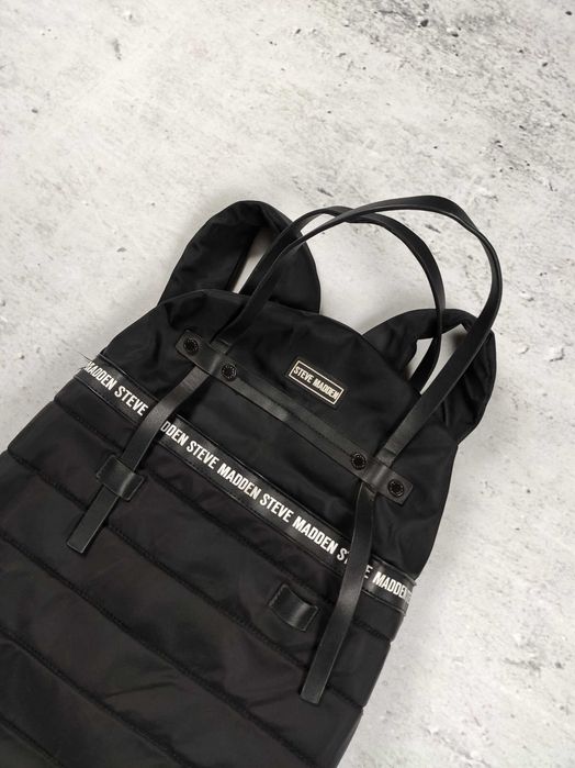 Plecak Steve Madden miejski damski elegancki czarny