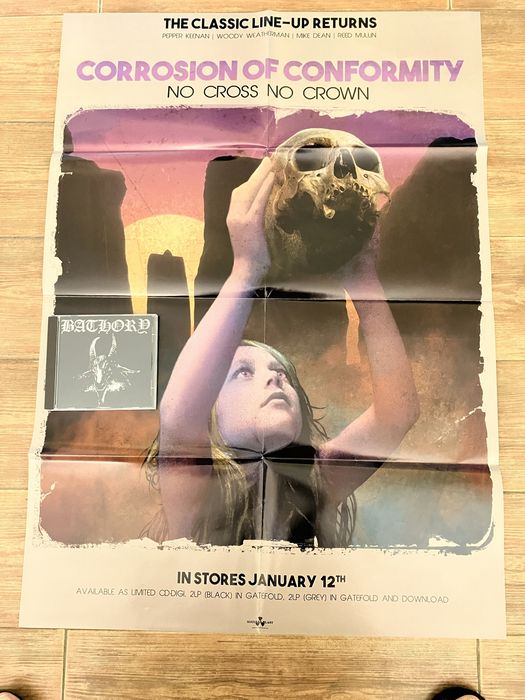 Poster Corrosion of Conformity - No Cross… - Original Nuclear Blast