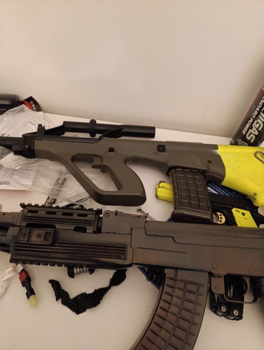 Airsoft Ak47 Ak 74 MP7 Aug