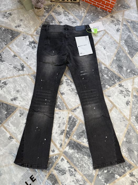 БЕЗ ПРЕДОПЛАТЫ ‼️ Джинсы Purple,Flared Jeans Purple,Фларед джинсы Purple,Новые