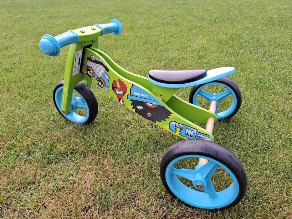 Rowerek trójkołowy, biegowy, jeździk