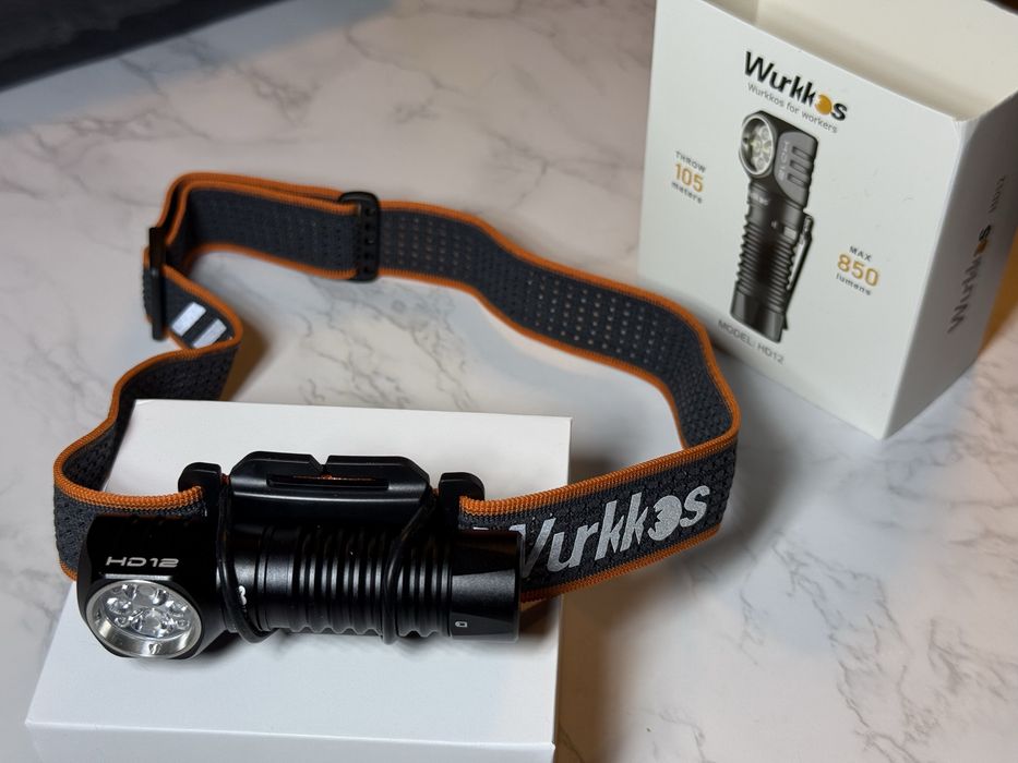 Latarka Wurkkos HD12 mini - nowa z akumulatorem