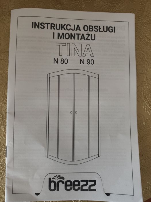 Kabina prysznicowa TINA 80/80