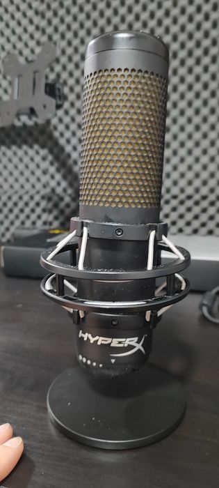 Microfone HP HyperX QuadCast S Standalone Microphone , 4P5P7AA
