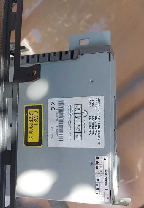 Rádio Original Honda Civic 2006-2009 (Panasonic 39100-SMG-G016-M1)