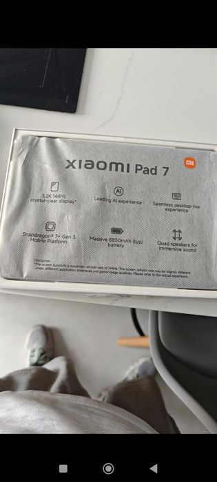 Tablet Xiaomi Pad 7 novo